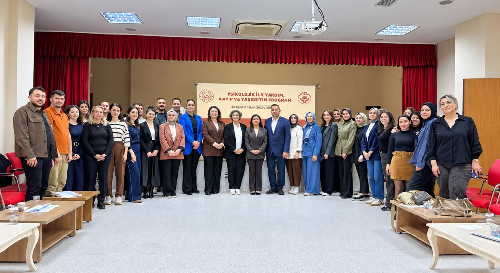 Psikolojik İlk Yardım, Kayıp ve Yas Eğitimleri Gümüşhane, Giresun ve Samsun’da Tamamlandı