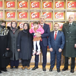 Erzincan Şehit Aileleri Derneği’ne ziyaret - fotoğraf 3