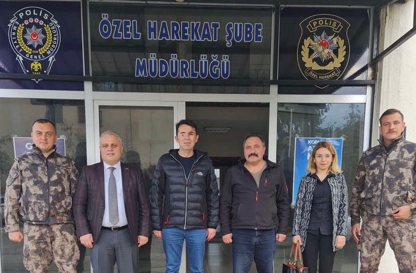 İl Müdürümüz, Özel Harekat Şube Müdürlüğüne Ziyarette Bulundu