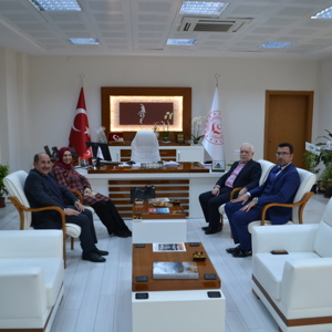 PROF. DR. FİKRET KARAMAN DAN HAYIRLI OLSUN ZİYARETİ - fotoğraf 1
