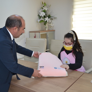 ÖZEL ÇOCUKLAR İL MÜDÜRÜMÜZÜ ZİYARET ETTİ - fotoğraf 2