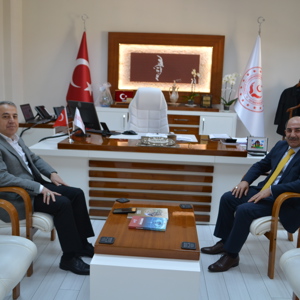 KAYALAR VE ŞAHİNDEN HAYIRLI OLSUN ZİYARETİ - fotoğraf 1