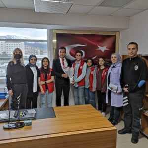 ÇOCUK HAKLARI İL EMNİYET MÜDÜRLÜĞÜNÜ ZİYARET ETTİ - fotoğraf 1