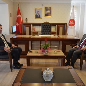 İl Müftüsü İlyas YILMAZTÜRK’e Hayırlı Olsun Ziyareti - fotoğraf 1