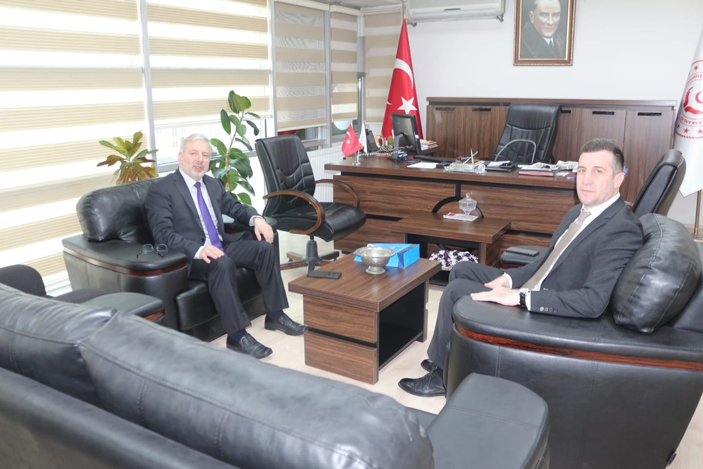 İl Müftüsü İdris YILMAZTÜRK İade-i Ziyarette Bulundu