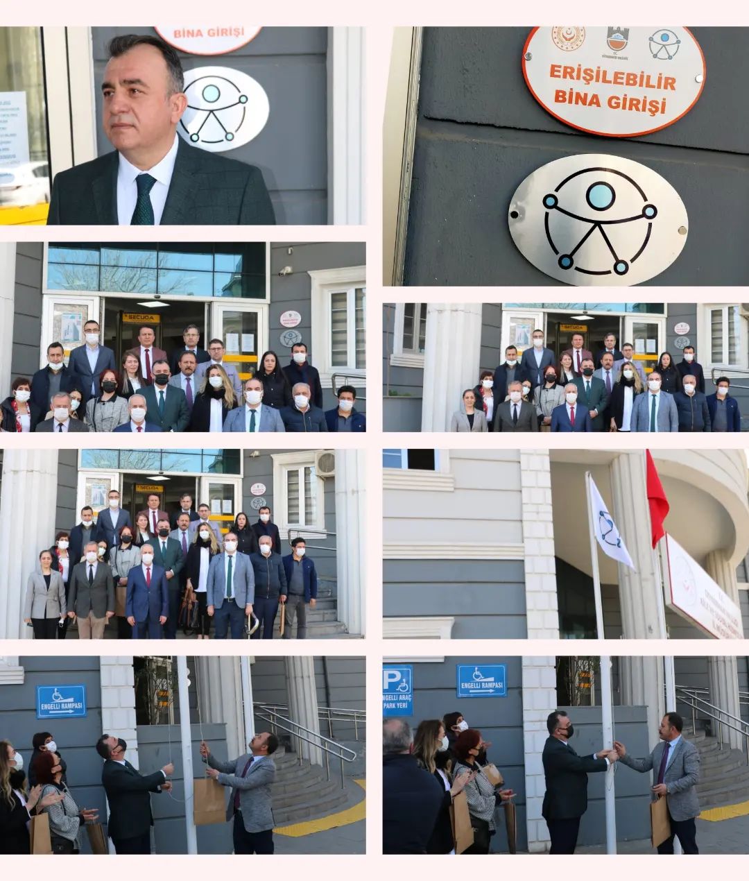 İl Müdürümüz Sn. Muzaffer AKÇAM "Erişilebilirlik Belgesi" Almaya Hak Kazanan Kuruluşlara Belgelerini Takdim Etti