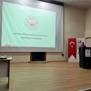 Suriye uyruklu vatandaşlara yönelik IV. Ulusal Eylem Planı tanıtımı ve  “Kadına Yönelik Şiddetin Önlenmesi” konulu seminer verildi. - fotoğraf 1