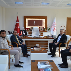 BAŞKAN AKMURAT, İL MÜDÜRÜMÜZÜ ZİYARET ETTİ - fotoğraf 1