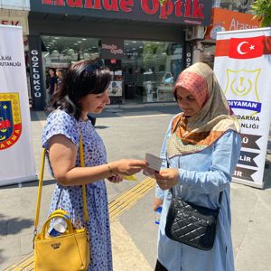 Kadına Yönelik Şiddetle Mücadele Kapsamında Vatandaşlarımızı Bilgilendirdik - fotoğraf 2