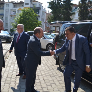 BÜYÜKŞEHİR BELEDİYE BAŞKANI GÜRKAN İL MÜDÜRÜMÜZÜ ZİYARET ETTİ - fotoğraf 2