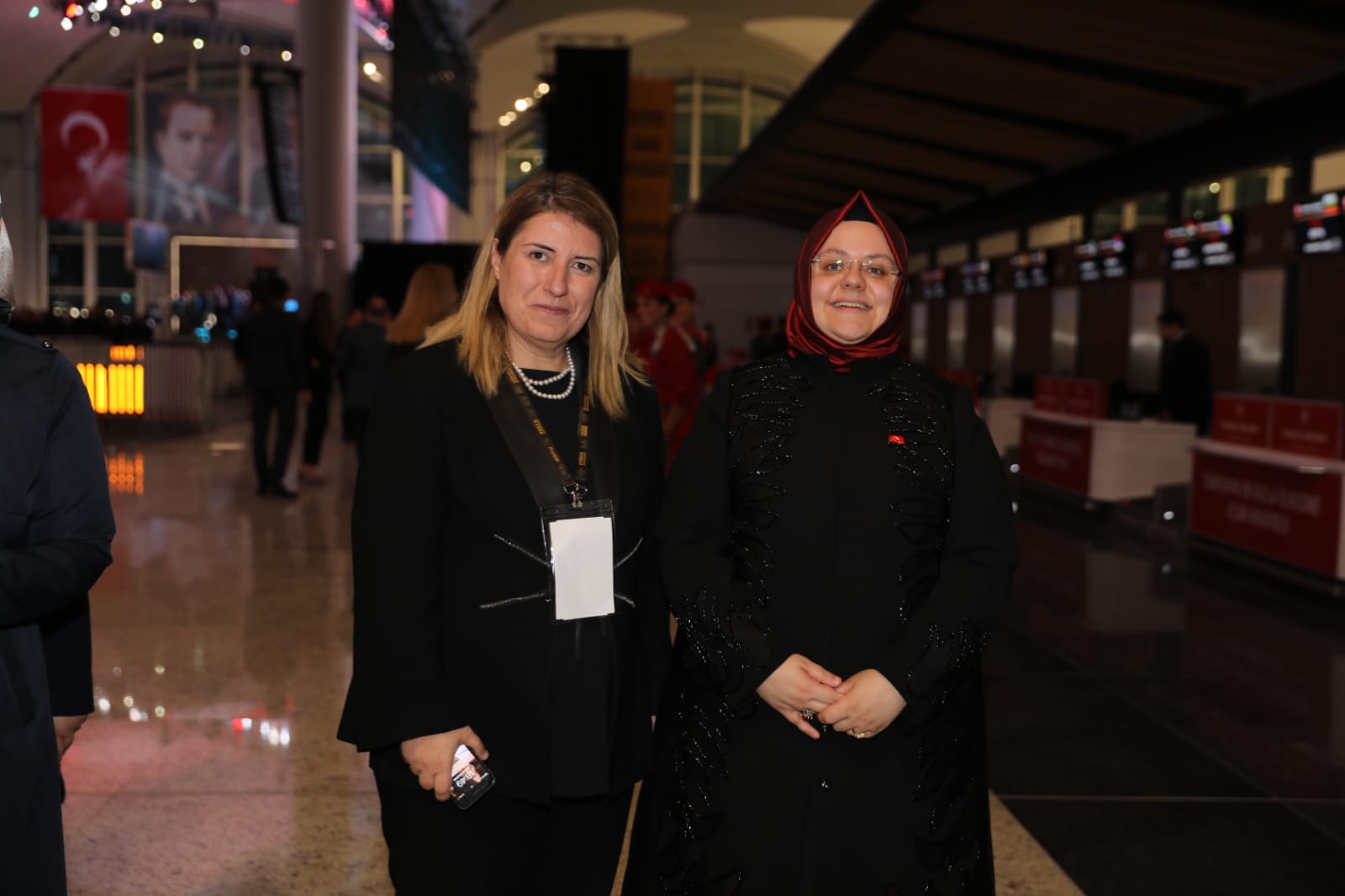 Bakanımız Sn. Zehra Zümrüt Selçuk İstanbul Havalimanı açılışına katıldı 