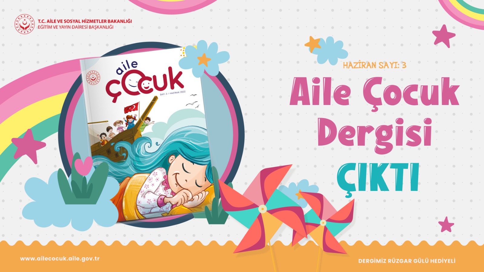 Aile Çocuk Dergisinin 3. Sayısı Yayımlandı