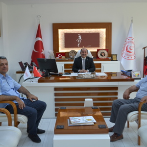  BAŞKAN İSMAİL AYVALI VE ŞEHİT BABASI İL MÜDÜRÜMÜZÜ ZİYARET ETTİ - fotoğraf 1