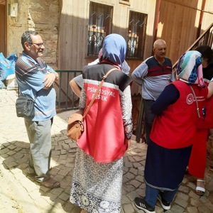 Kemaliye İlçemizde çıkan yangın dolayısıyla İl Müdürlüğümüzce psiko-sosyal destek çalışması başlatılmıştır.  - fotoğraf 2