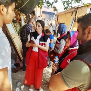 Kemaliye İlçemizde çıkan yangın dolayısıyla İl Müdürlüğümüzce psiko-sosyal destek çalışması başlatılmıştır.  - fotoğraf 1