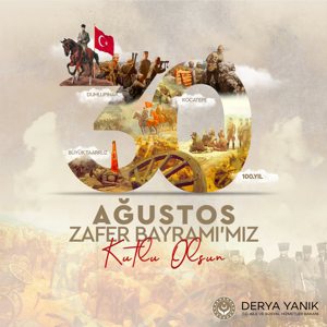 Vatan toprağımızın düşman işgalinden kurtuluşunu ve ulusumuzun bağımsızlığını müjdeleyen 30 Ağustos Zafer Bayramı'nı kutluyor, Gazi Mustafa Kemal Atatürk başta olmak üzere,istiklal savaşımızın tüm kahramanlarını rahmet,minnet ve şükranla anıyoruz. - fotoğraf 1