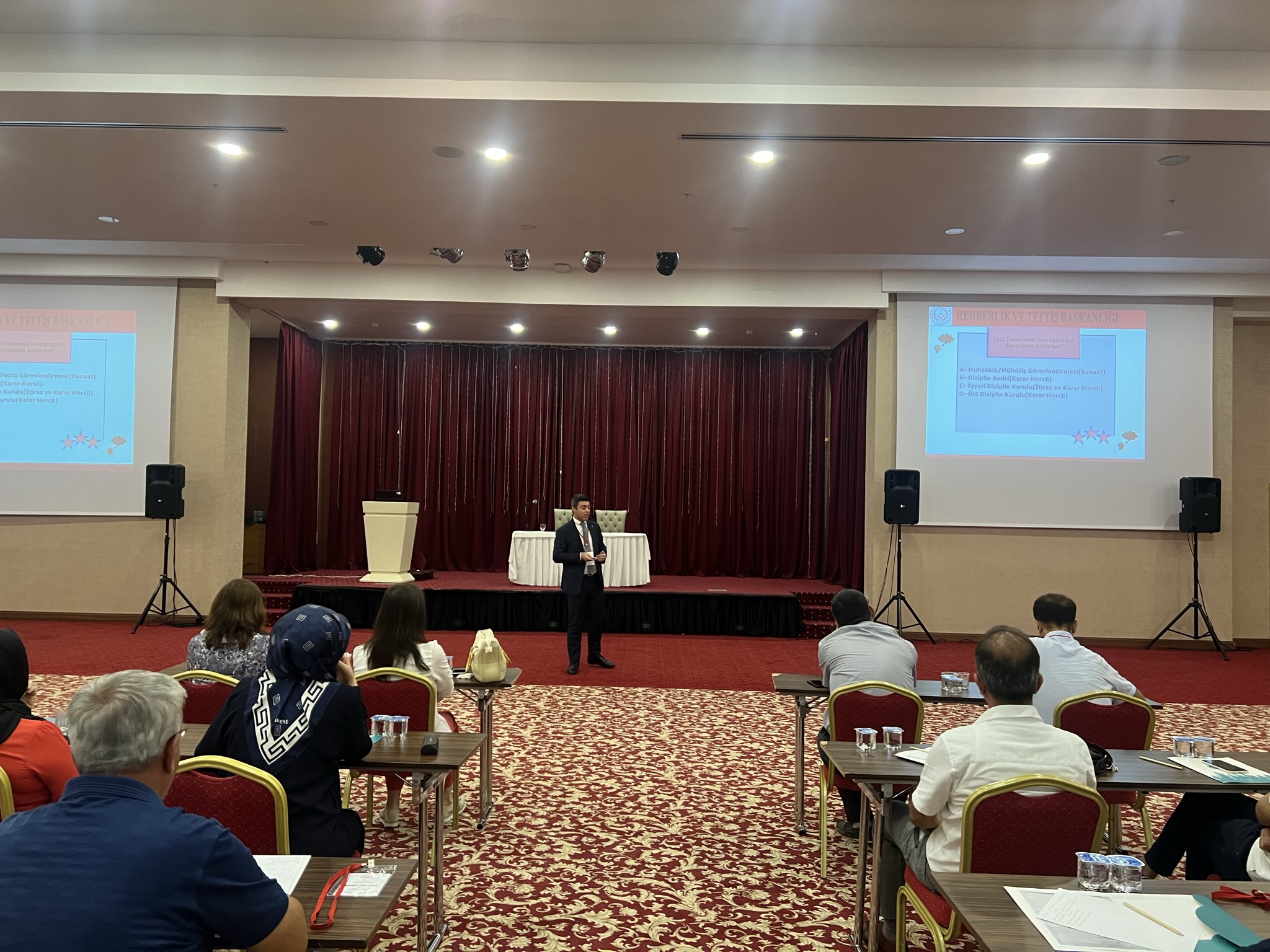 Ankara Kızılcahamam'da Çocuk Hizmetlerinden Sorumlu İl Müdür Yardımcılarına Yönelik Hizmet İçi Eğitim Programı düzenlendi