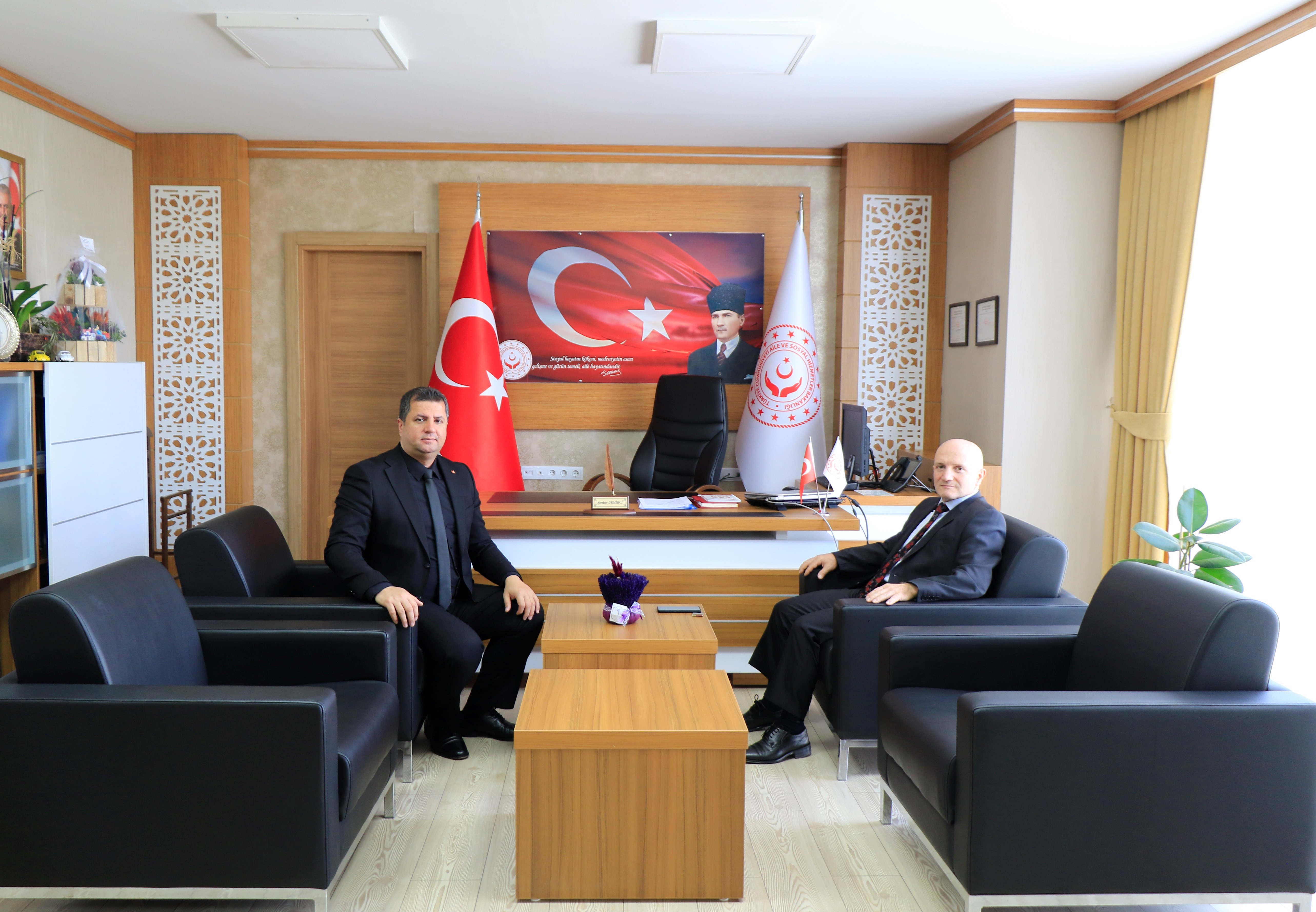 İletişim Bölge Müdürü Sadettin Kaşıkçı’ dan İl Müdürümüz Serdar Demirci’ye Ziyaret
