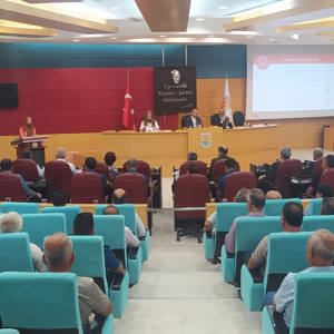 Tarsus SHM tarafından ilçe muhtarlarımıza 6284 sayılı kanun kapsamında "Kadına Yönelik Şiddetle Mücadele" konulu bilgilendirme toplantısı düzenlemiştir. - fotoğraf 1