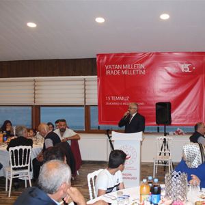 Şehit Yakınları ve Kahraman Gazilerimiz Onuruna Düzenlenen Akşam Yemeğinde Bir Araya Geldik. - fotoğraf 1