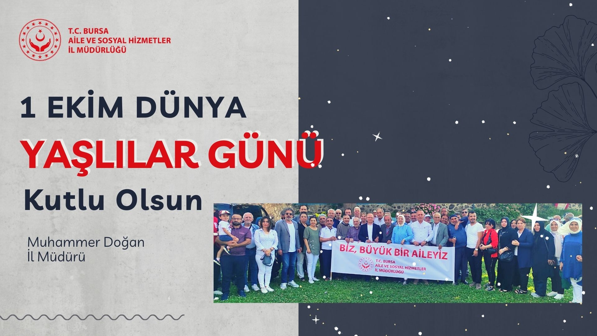 Hürmet Makamının Sahibi Yaşlılarımızın Günü Kutlu Olsun