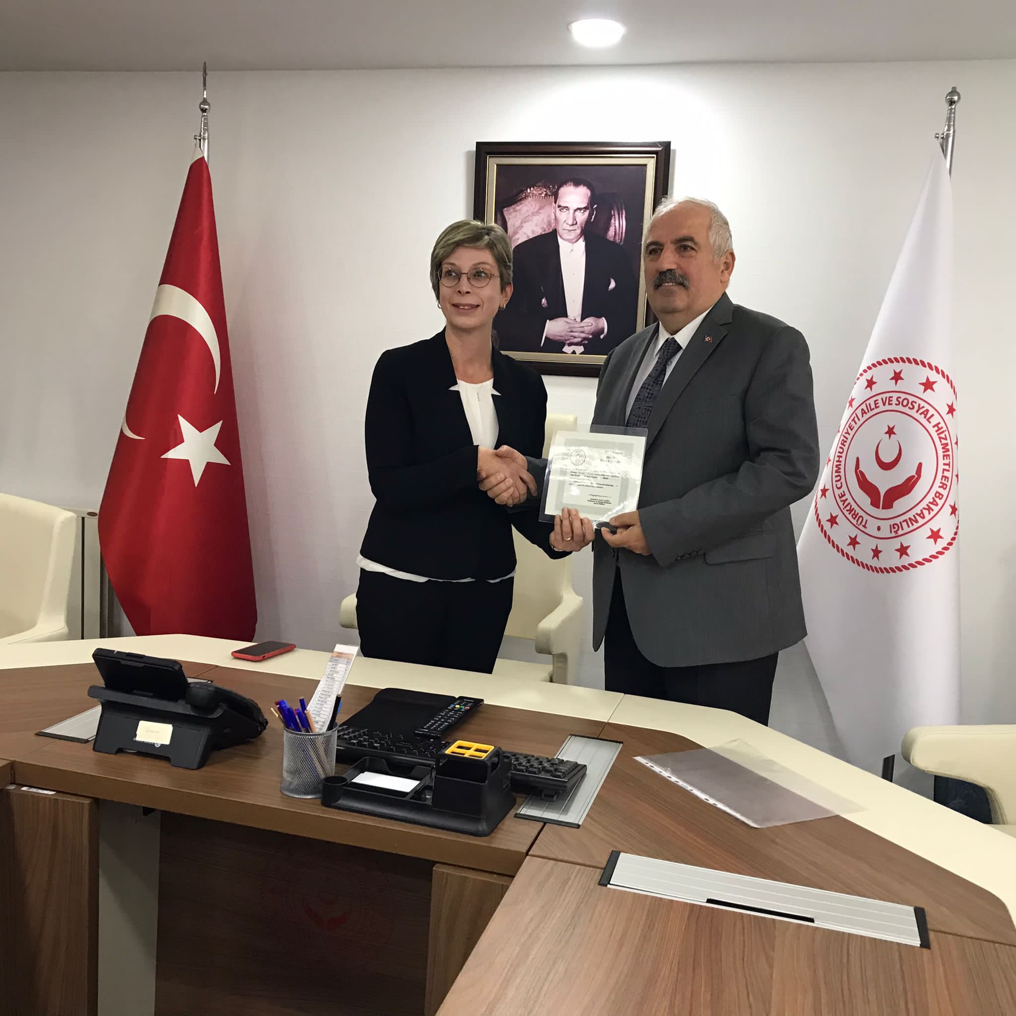 Başkanlığımızda Görev Değişimi