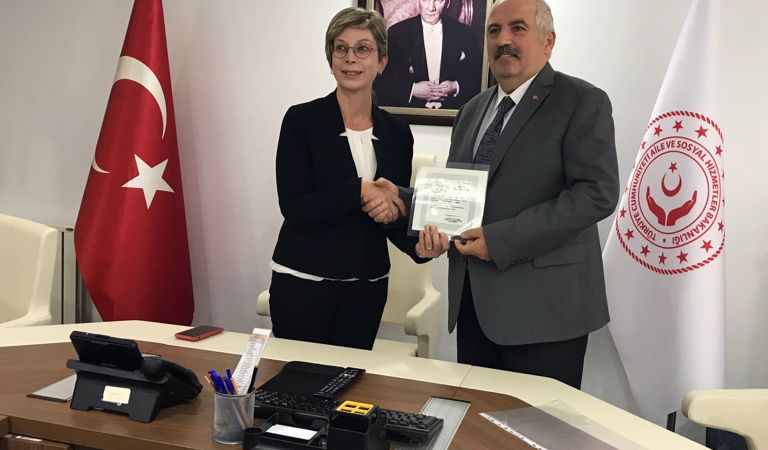 Başkanlığımızda Görev Değişimi
