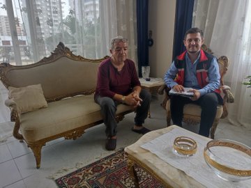 Sosyal hizmet ve sosyal yardımlara ulaşmakta güçlük çeken vatandaşlarımızı hanelerinde ziyaret ederek ihtiyaçlarına yönelik hizmet modellerimizi ve yardımlarımızı ulaştırıyoruz. - fotoğraf 3