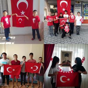 Çocuklarımızın 29 Ekim Cumhuriyet Bayramı etkinliklerinden. - fotoğraf 1