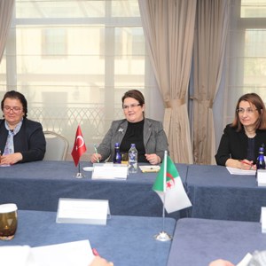 Bakanımız Derya Yanık, Cezayir, Azerbaycan, Libya Ve Singapurlu Mevkidaşlarıyla Bir Araya Geldi - fotoğraf 5