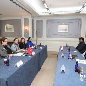 Bakanımız Derya Yanık, Cezayir, Azerbaycan, Libya Ve Singapurlu Mevkidaşlarıyla Bir Araya Geldi - fotoğraf 11