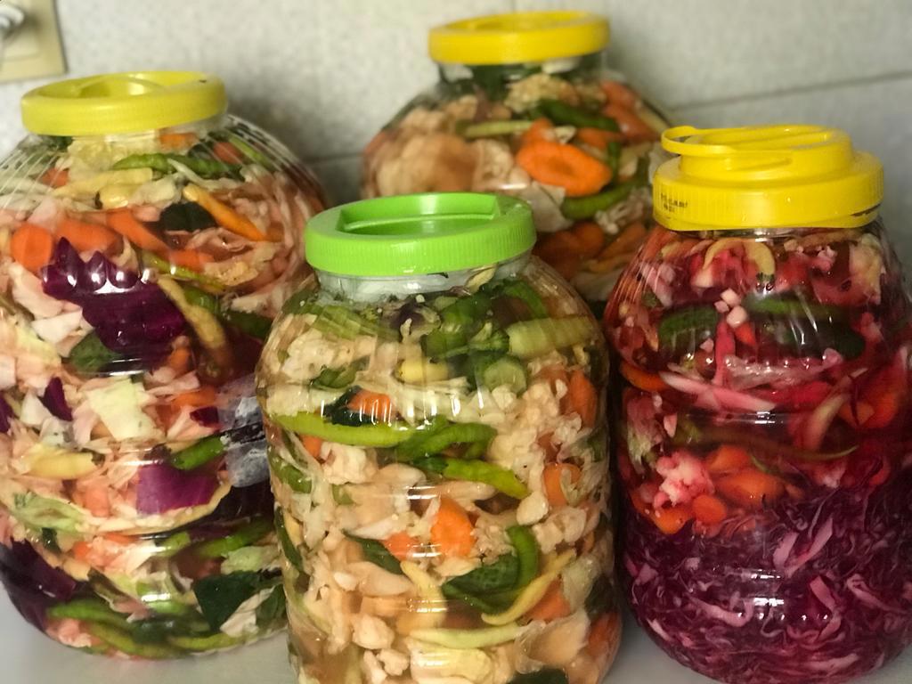 Çocuklarımızın kış hazırlıkları devam ediyor.😊🌶🥕🥒🍅🧿 - fotoğraf 1