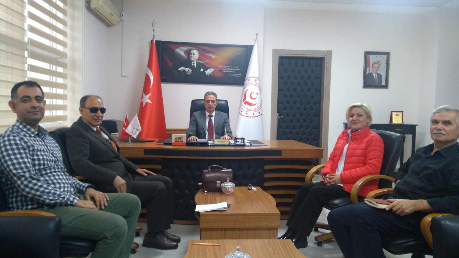 İl Müdürümüze Dernek Başkanlarından Ziyaret