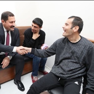 Valimiz Mustafa MASATLI ve İl Müdürümüz İbrahim BAŞ'tan Özel Amasya Tekin Engelli Bakım Merkezi’ni ziyaret - fotoğraf 2