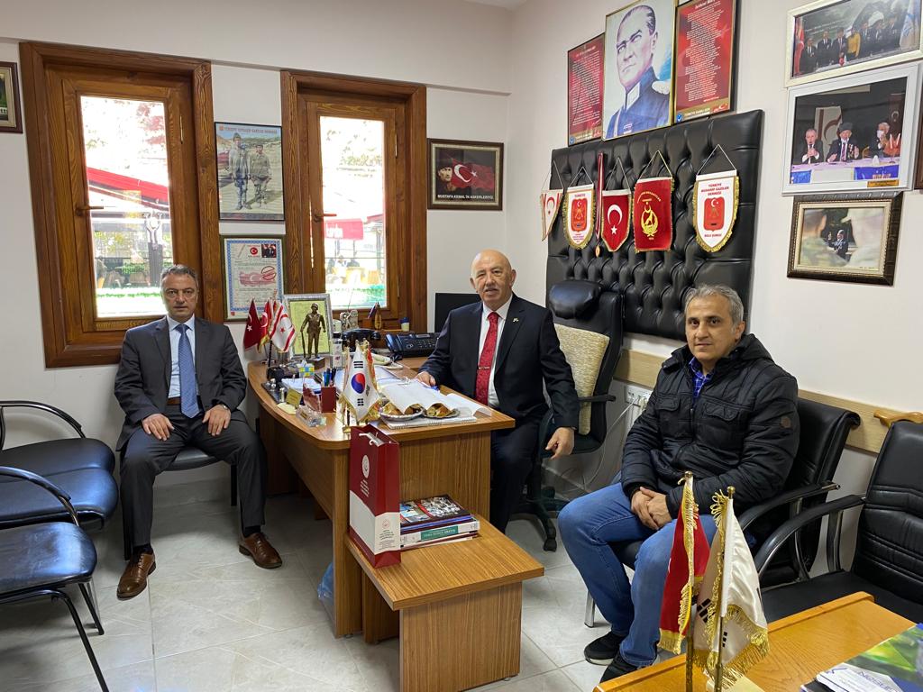 Amasya Muharip Gaziler Derneği Başkanı Ziyareti