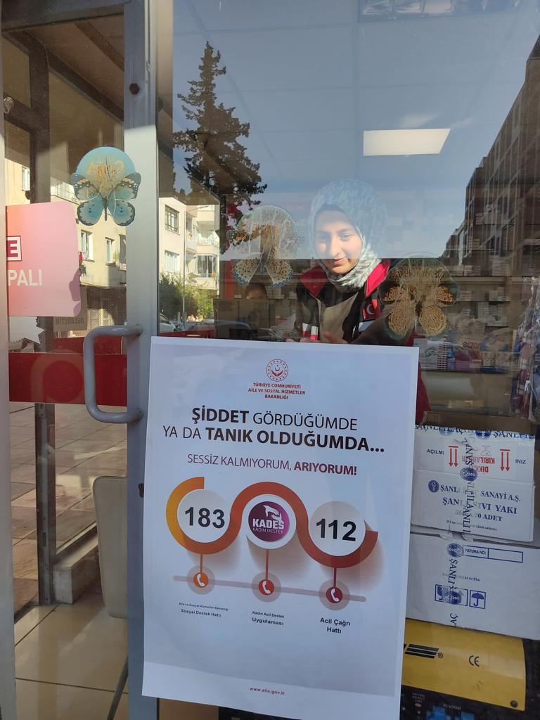 Akdeniz SHM Tarafınca KADES Uygulamasını Tanıtan Afişlerimiz Asılmaya Devam Ediyor - fotoğraf 4