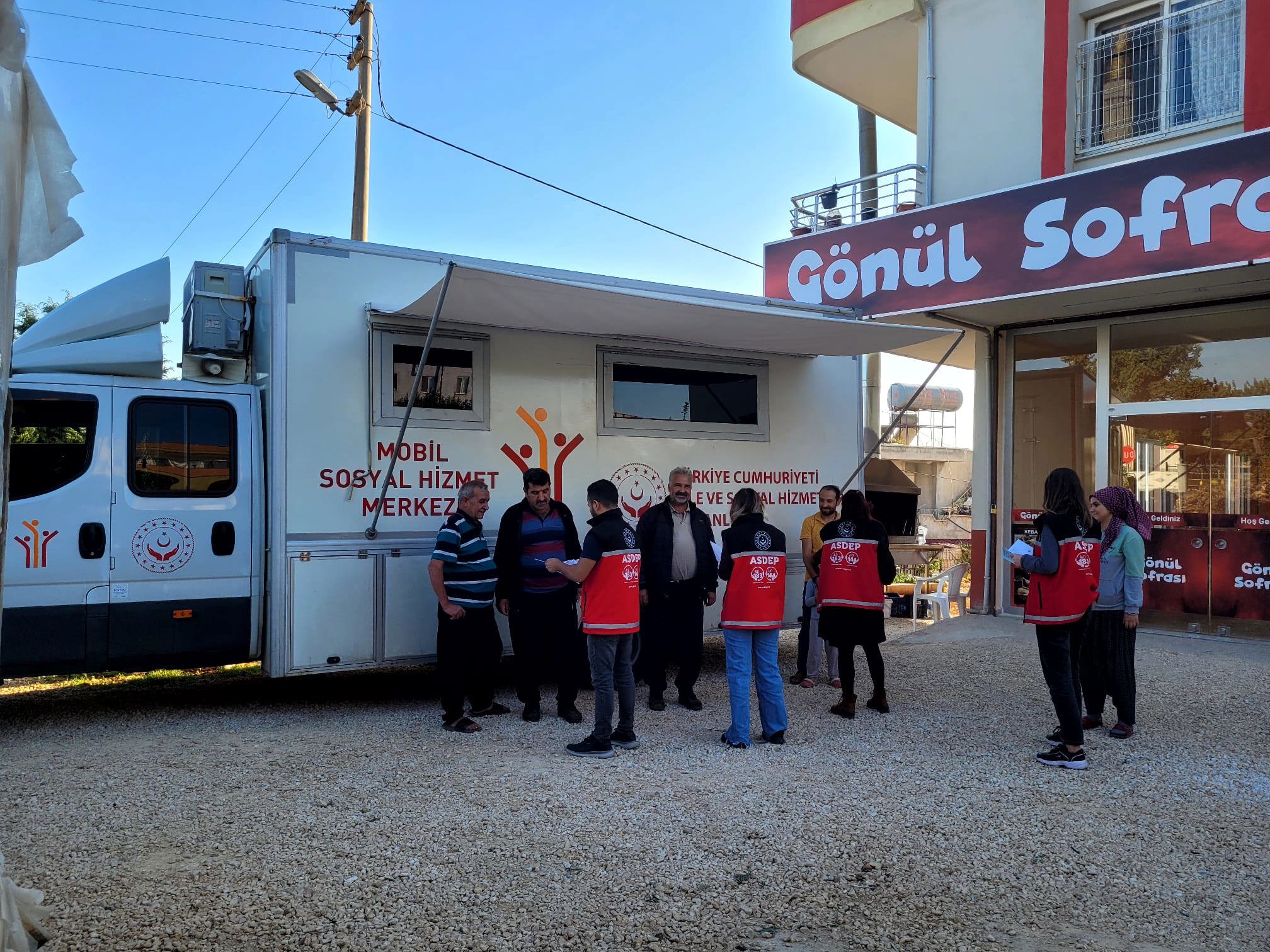 Mobil Sosyal Hizmet Merkezi'mizle Sahadayız - fotoğraf 1