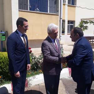 Bakan yardımcımız Ahmet Koca ve İl Protokolümüz Afyonkarahisar huzurevi yaşlı bakım ve rehabilitasyon merkezinde kalan sakinlerimizi ziyaret ederek Kurban Bayramlarını kutladılar. - fotoğraf 1