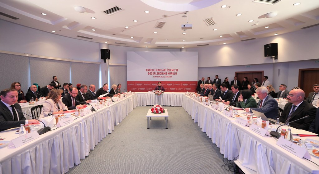 Bakanımız Derya Yanık Başkanlığında Engelli Hakları İzleme ve Değerlendirme Kurulunun ilk toplantısı Gerçekleştirildi