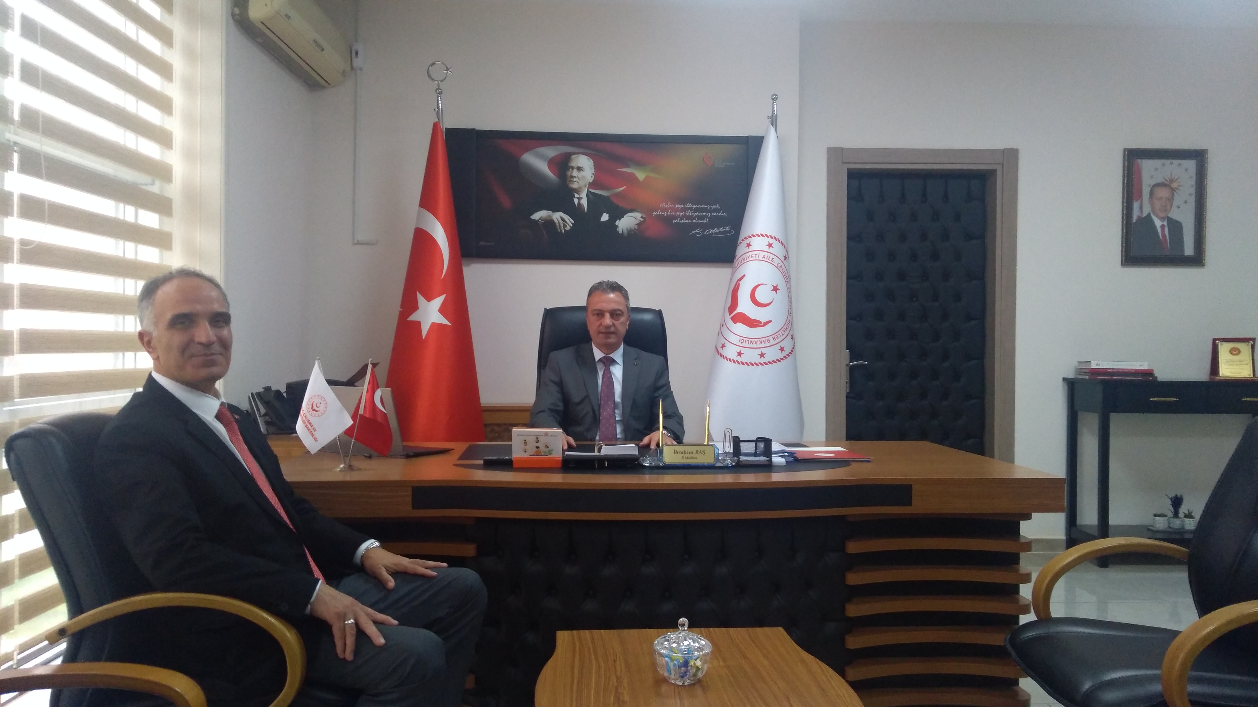 Gençlik ve Spor İl Müdüründen ziyaret