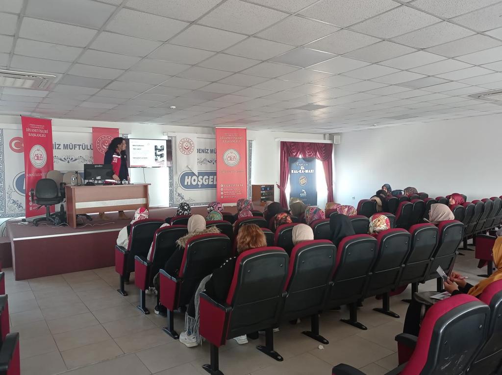 Şiddet Önleme Merkezimiz (ŞÖNİM) tarafından, Akdeniz Kaymakamlığı İlçe Müftülüğü personeline "Kadına Yönelik Şiddetle Mücadele" eğitimi verilerek KADES mobil uygulama tanıtımı yapıldı. - fotoğraf 3