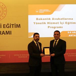 Bakanlık Avukatlarına Yönelik Hizmet İçi Eğitim Verildi - fotoğraf 6