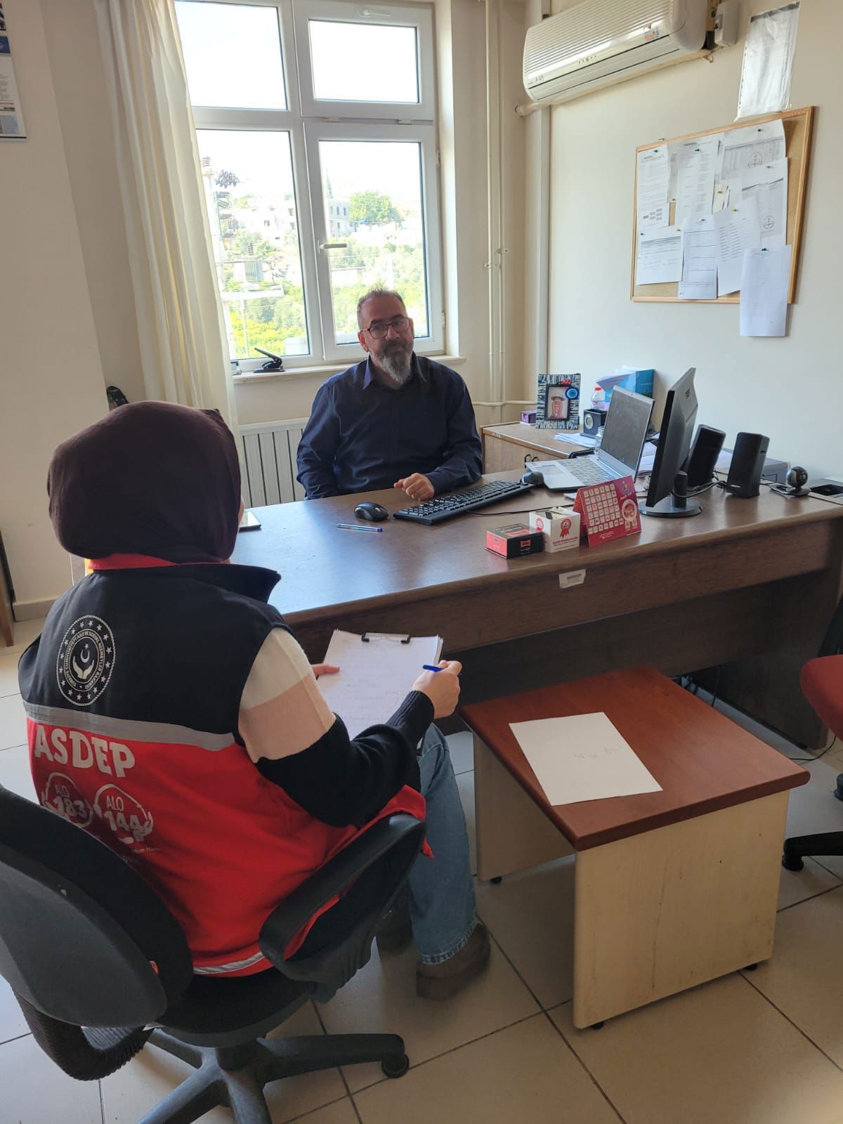 Erdemli SHM, ASDEP kapsamında, Üçtepe İlkokulu ve Ortaokulu ile Kocahasanlı Anadolu Lisesi'ne ziyaret gerçekleştirdi. - fotoğraf 2