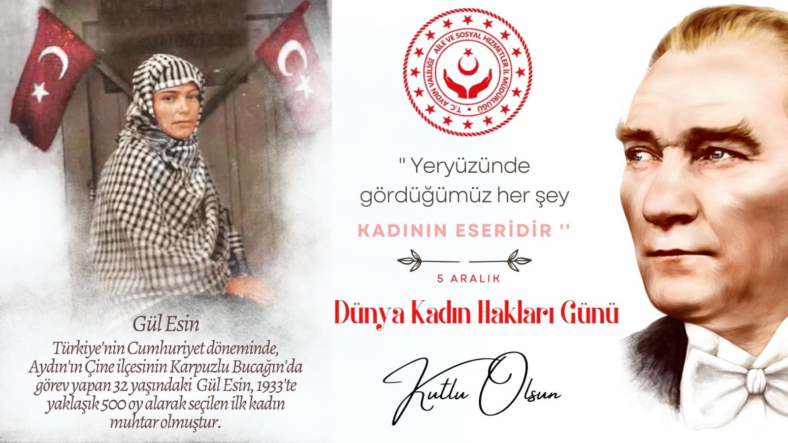 5 Aralık Dünya Kadın Hakları Günü