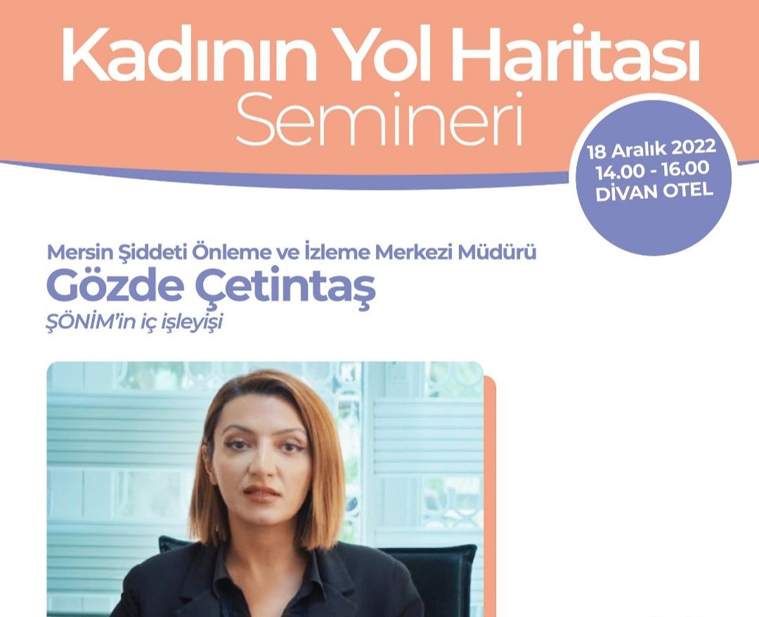 Mersin ŞÖNİM müdürümüz düzenlenen programda "6284 Sayılı Kanun ve Şiddet Önleme Merkezi İşleyişi"ni anlattı. - fotoğraf 1