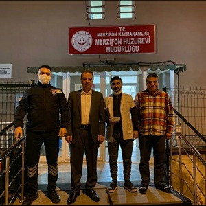 İl Müdürümüz İbrahim BAŞ, Merzifon Huzurevi Müdürlüğünü ziyaret etti. - fotoğraf 1