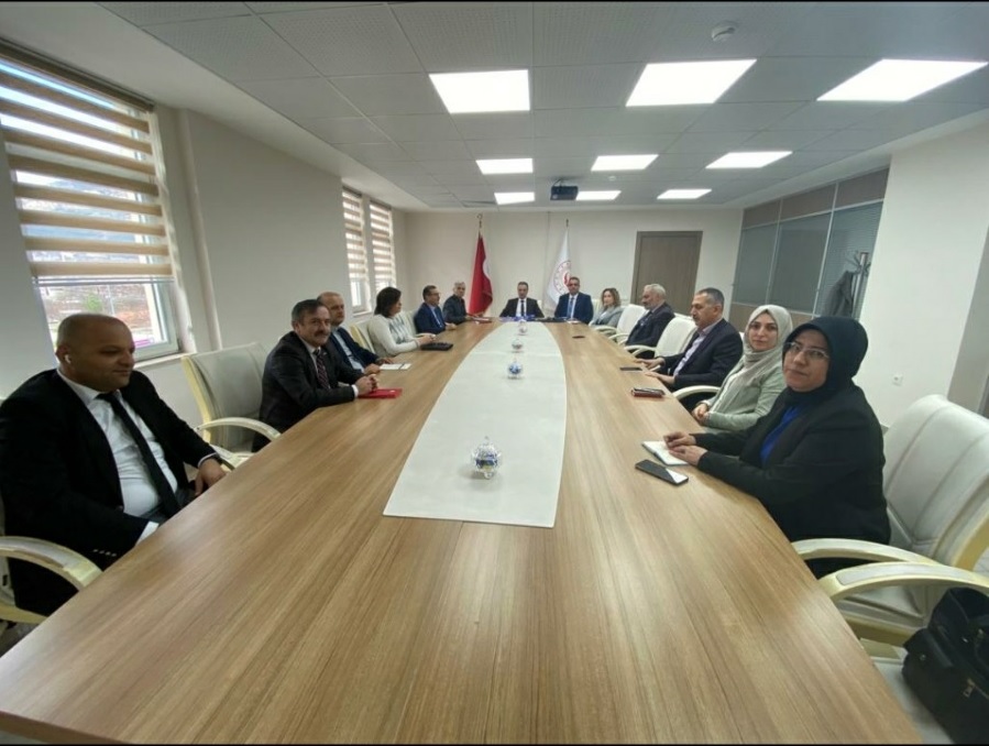 İl Müdürümüzde, İl Müdür Yardımcıları ve Kuruluş Müdürleri ile toplantı