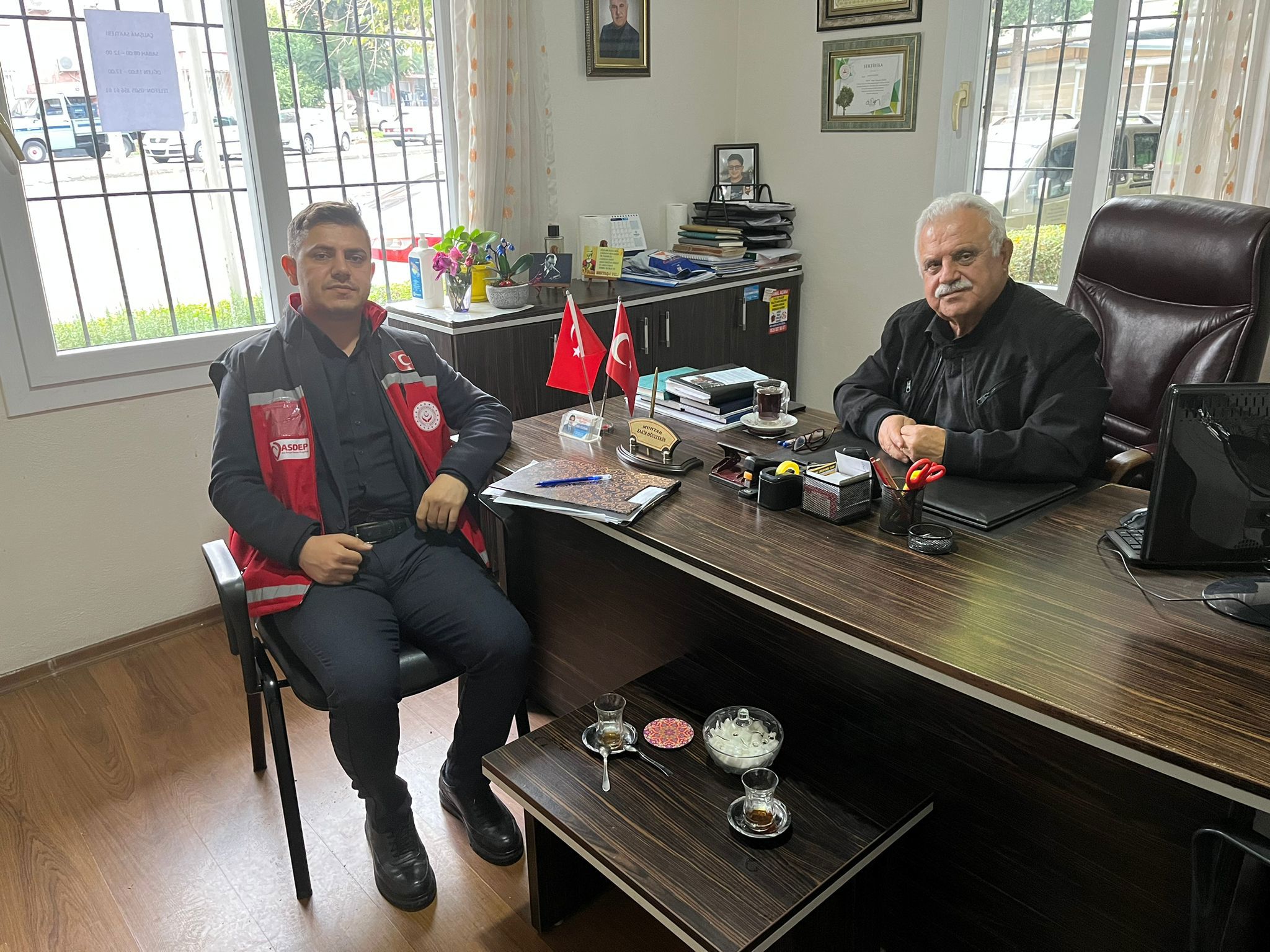 Yenişehir SHM,"Ulusal Hane Ziyaretleri" kapsamında Akkent, Eğriçam, Çiftlikköy, Gazi, Aydınlıkevler mahalle muhtarlarlıklarına ziyaret gerçekleştirmiştir. - fotoğraf 1