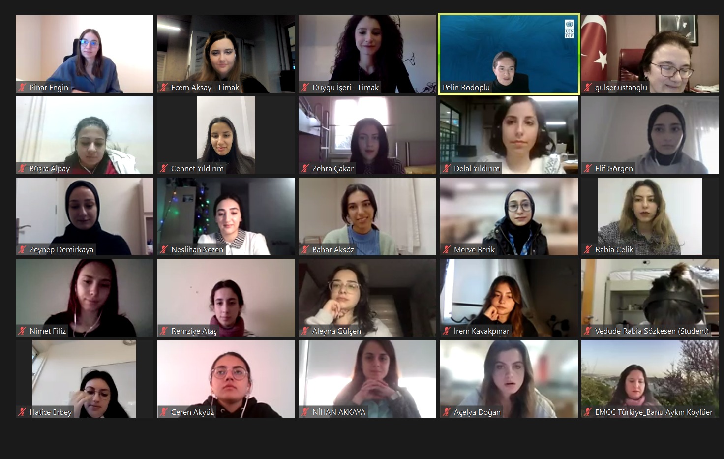 Türkiye’nin Mühendis Kızları Projesi 2022-2023 Dönemi Açılış Etkinliği 150 Kız Öğrencinin katılımı ile 21 Aralık 2022 tarihinde çevrimiçi olarak gerçekleştirildi. 