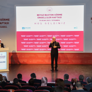 Beyaz Baston Persons with Visual Impairment Week Awareness Program Held - fotoğraf 10